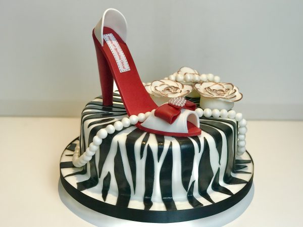 Red Shoe Cake