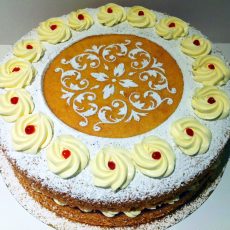 Victoria Sponge Birthday Cake