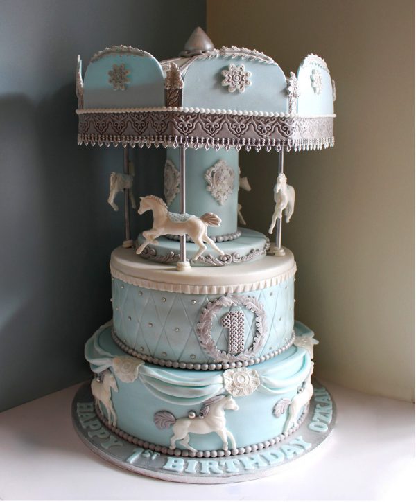 Carousel Cake Blue Essex
