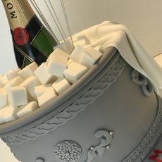 Champagne For Everyone birthday cake