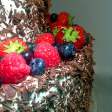 Chocolate Castle Birthday Wedding Cake