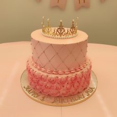 Princess Birthday Cake Pink