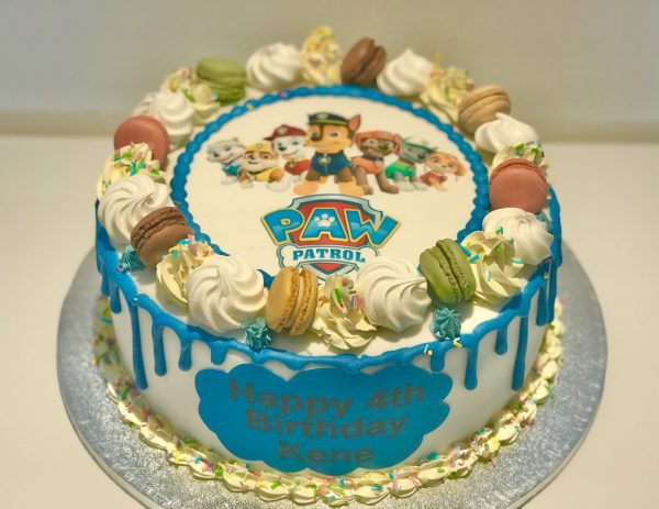 PAW Patrol themed birthday cake
