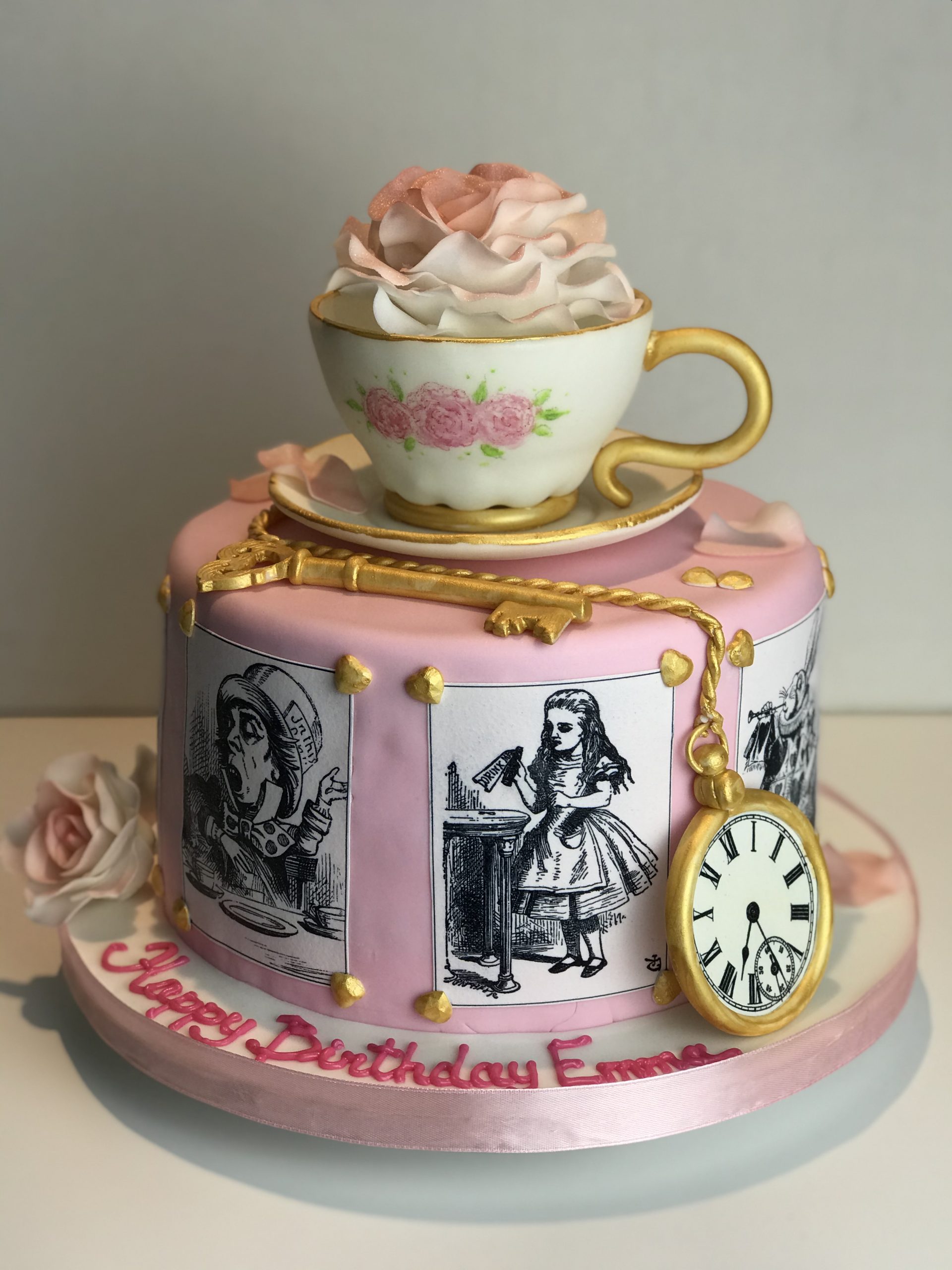 Alice In Wonderland Cake